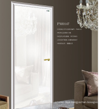 New Design Wooden Door for Bedroom, White Room Door, Internal Solid Wood Door